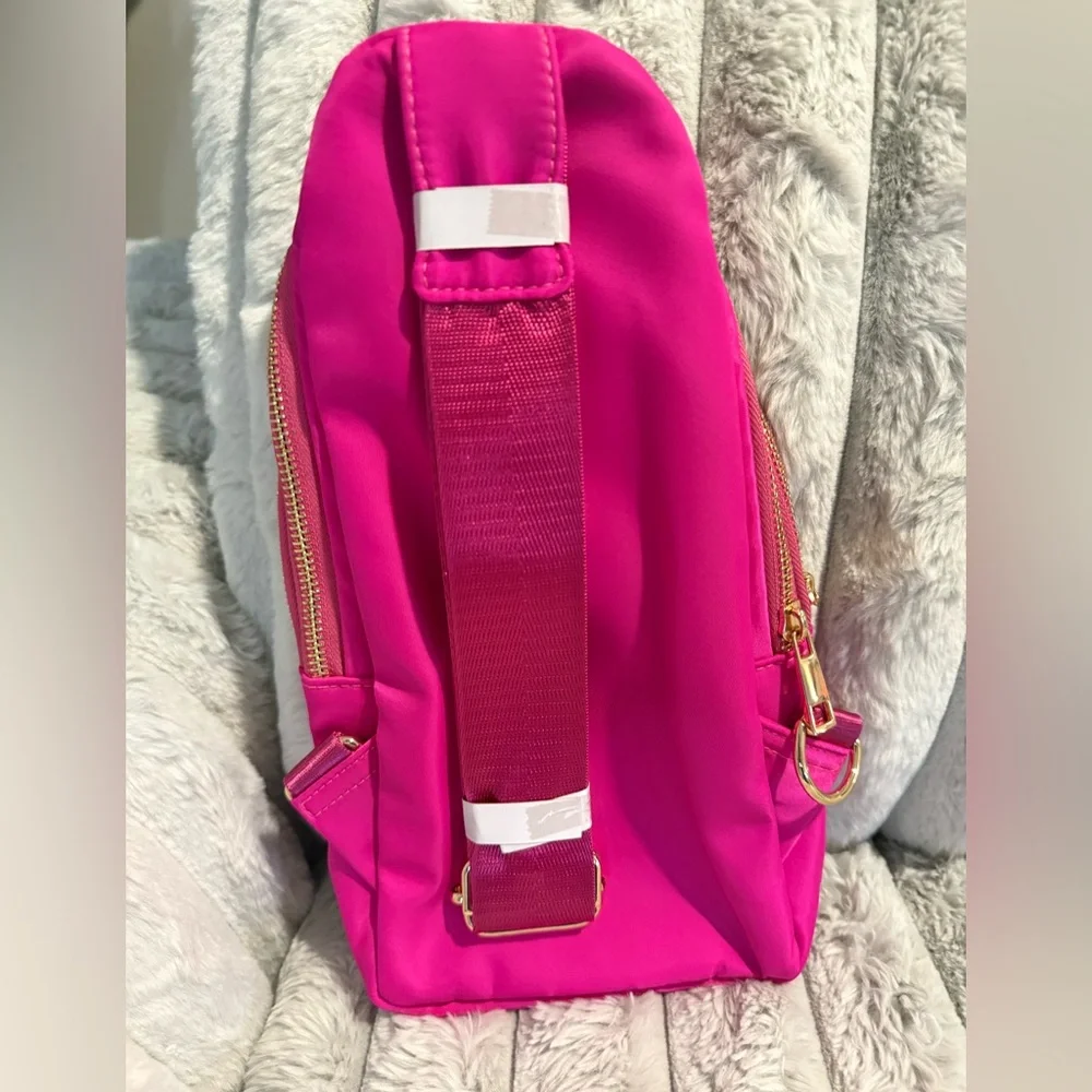 NWT Hot Pink Women's Mini Backpack Fanny bag